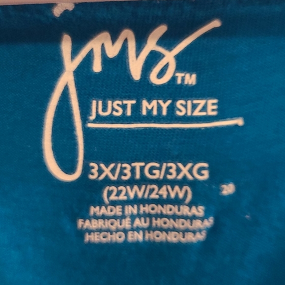 Just My Size 3X Long Sleeve Shirt ๐ - Picture 2 of 7